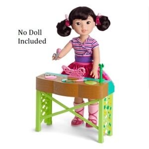 American Girl Doll Wellie Wishers Butterfly Beats Keyboard - 2017